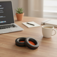Prix usine SteelSeries sibérie 800 840 casque remplacement oreillette ronde protéine oreillettes coussins et bandeau pièces de réparation