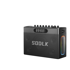 Sodlk S1127 Cộng Với 300W Máy Karaoke, Xách Tay Loa Không Dây Với <span class=keywords><strong>Microphone</strong></span> Karaoke PA Hệ Thống RGB LED TWS Cho Người Lớn - Product Image 4
