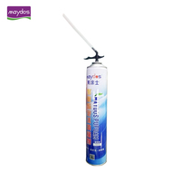Mousse de pulvérisation PU à séchage rapide liquide 750ml mousse expansible coulis de polyuréthane mousse d'isolation acoustique pulvérisation