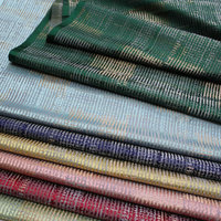 Tissu Jacquard Écologique Occultant Double Face pour Vêtements Hommes et Filles, Brocart Damassé Occultant