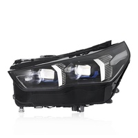 Convient pour BMW Série 5 G60 2024-2026, ensemble de phares haut de gamme, feux de jour à LED bicolores, projection laser