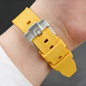 สายนาฬิกายางซิลิโคนเหลวแบบนุ่มสำหรับโอเมก้า ซีมาสเตอร์ <span class=keywords><strong>300</strong></span> สำหรับ IWC Universal Quick Release 20 มม. สายนาฬิกายาง - Product Image 3