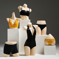 En gros Affichage Dummy Lingerie Femme Torse Femmes Pas Cher En Plastique Sous-Vêtements Mannequin