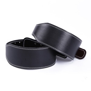 Cinturón de Levantamiento de Pesas de Cuero con Logotipo Personalizado, Soporte Lumbar para Entrenamiento de Fuerza y Gimnasio, para Hombres y Mujeres - Product Image 1
