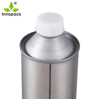 Boîte en acier étamé de qualité alimentaire, hermétique et résistante à l'eau, approuvée PAHs, ISO9001/HACCP, disponible en 100ml, 200ml, 300ml, 500ml, 750ml, 1000ml