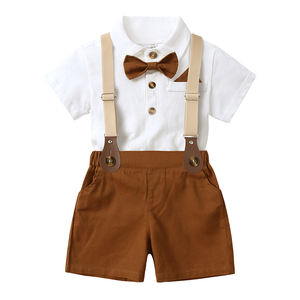 Conjuntos de Ropa de Verano 2026 para Bebés, Conjunto de Ropa Formal de Manga Corta para Bebés Recién Nacidos, Trajes de Algodón para Bebés Niñas, Conjuntos para Niños Pequeños - Product Image 3