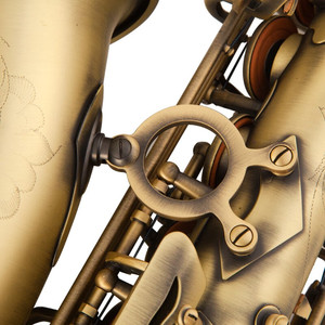 E-flat Flamingo Series <span class=keywords><strong>Alto</strong></span> Saxophone nhạc cụ gió Retro hiệu suất chuyên nghiệp khuyến nghị các chuyên gia người mới bắt đầu phân loại mờ - Product Image 6