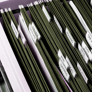 Porte-documents <span class=keywords><strong>suspendu</strong></span> extensible en papier <span class=keywords><strong>kraft</strong></span> format A4 (8,5x11 pouces) avec logo personnalisé pour fournitures de bureau - Product Image 6