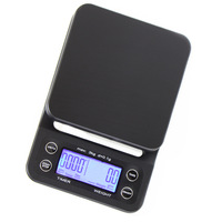 Timbangan Kopi Digital Komersial Laris Manis, Timbangan Kopi Digital 3KG Mini Rumah Tangga Elektronik dengan Timer