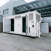 Générateur diesel super silencieux Citylion 1 MW 2 MW, groupe électrogène portable 1 MVA 2 MVA