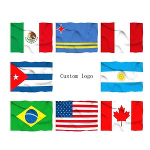 Kustom 100% Poliester 3X5 Kaki Stok Merah Putih Bendera Hijau Negara Murah Bendera Kurdistan - Product Image 5