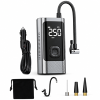 Compresseur d'air portable OEM 12V DC pour voiture avec affichage numérique, pression préréglée et arrêt automatique