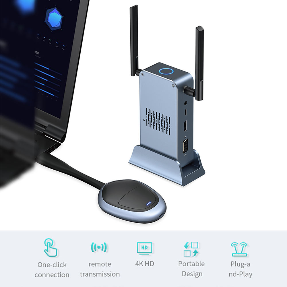 Adattatore VGA A HDMI 1080P 60Hz | Con Audio 3.5mm | Per PC, Laptop, TV Box | Convertitore Universale - Foto 5