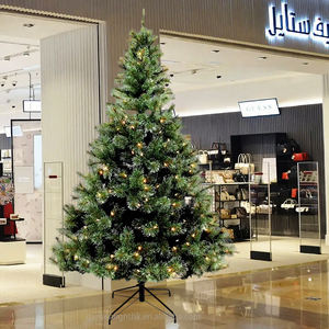 Árbol de Navidad de Agujas de Pino Verde de 7 Pies, Ecológico, de Alta Calidad, con Luces LED, para Decoración de Hogar, Hotel, Centro Comercial y Fiestas, Precio al por Mayor - Product Image 6