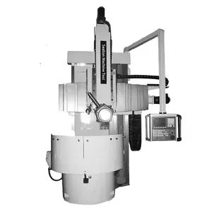 다중 기능 C577 중형 듀티 단일 기둥 VTL CNC 선반 수직 가공 기계