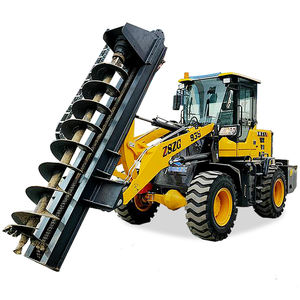 掘削機掘削機小型ホイールローダーポストホール用油圧オーガーアースドリル用 - Product Image 5