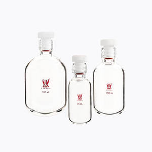 CS Labglass Laboratoriumglaswerk Borosilicaatglas Dikwandige Drukfles PTFE Schroefplug Drukbestendige Buis OEM - Product Image 2