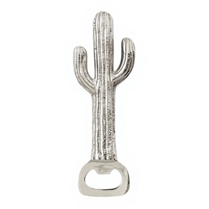 Ouvre-bouteille en métal en forme de cactus, léger, moulé à la main, designs personnalisés, ouvre-bouteille en aluminium durable pour bière, champagne, qualité alimentaire - Product Image 1