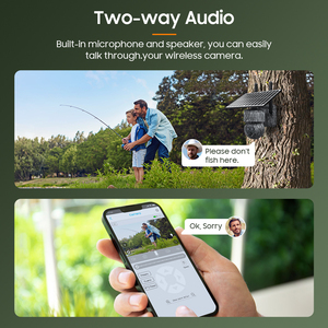 Ngụy trang săn bắn Đường Mòn <span class=keywords><strong>cam</strong></span> 4g 12X Zoom quang học ống kính kép <span class=keywords><strong>Full</strong></span> <span class=keywords><strong>HD</strong></span> 6MP ngoài trời an ninh năng lượng mặt trời 4G Sim thẻ Camera quan sát - Product Image 6