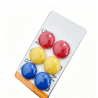 Emballage personnalisé sous blister en PVC pour aimants de tableau blanc colorés et épingles, présentoir de vente au détail, coque en plastique thermoformée sous vide