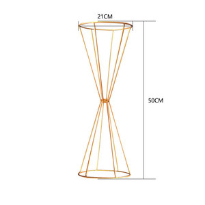 Support à fleurs simple et créatif pour décorations de table de mariage, centre de table d'événement, support à fleurs pour table de mariage d'hôtel - Product Image 5