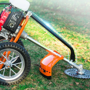<span class=keywords><strong>Desbrozadora</strong></span> Multifuncional a Gasolina de Empuje Manual, Pequeña Cultivadora <span class=keywords><strong>para</strong></span> Remover Tierra, Cavar Zanjas y Azotar el Suelo - Product Image 3