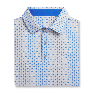 Polo deportivo ajustado de lujo con logotipo personalizado Dry Fit de alta calidad 94% poliéster 6% Spandex para rendimiento de golf para hombre - Product Image 2