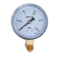 2024 गर्म बिक्री EN837-1 दबाव गेज 0-2.5बार 1/4 'जी ड्राई मैनोमीटर - Product Image 2