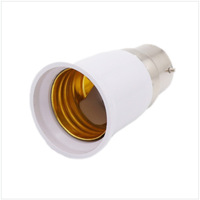 B22 à E27 convertisseur support de lampe baïonnette à vis douille led base de lumière lampadaire moderne