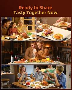 Nueva Bandeja Plegable de Silicona para Calentar Alimentos 2026, Bandeja Eléctrica de Silicona con Temperatura Ajustable - Product Image 5