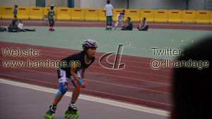 DL Ruban auto-adhésif Bandage Rouleau ruban kinésiologie pré-coupé ruban pour entraîneur de taille - Product Image 5