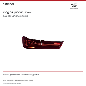 Paires de feux arrière LED pour BMW Série 3 G20 G28 2020-2023 Configuration photographiée - Product Image 2