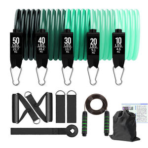 <span class=keywords><strong>Kit</strong></span> de tube de tonification pour entraînement physique, ensemble de 11 <span class=keywords><strong>bandes</strong></span> de résistance <span class=keywords><strong>élastiques</strong></span> pour <span class=keywords><strong>musculation</strong></span> - Product Image 1