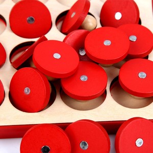 Juego de Memoria Matemática al por Mayor, Juguetes Educativos Portátiles de Madera Montessori para el Desarrollo Intelectual Temprano de Niños - Product Image 4