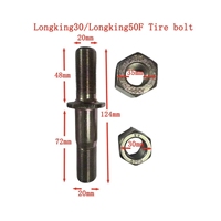 Boulon de roue pour chargeuse sur pneus Lonking 30 et 50F, pièce de rechange OEM, pièce de rechange de marché secondaire