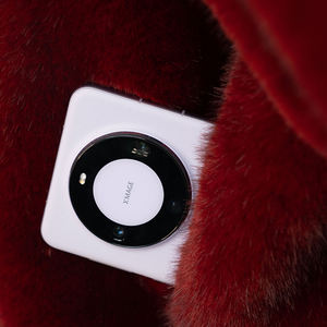 Venta al por mayor abrigo de piel sintética chaqueta de piel sintética de Borgoña chaquetas de piel sintética de moda abrigo de piel sintética fabricante en China - Product Image 5