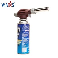 Torche à gaz de type cartouche WS-518C pour le camping et le barbecue en plein air, avec dispositif anti-explosion