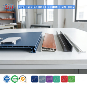 Perfil de <span class=keywords><strong>PVC</strong></span> Extruido con Acabado Profesional, Suministro de Fábrica, Moldura para Azulejos, Plástico <span class=keywords><strong>PVC</strong></span> Ignífugo para Cubiertas de Centros Comerciales - Product Image 2