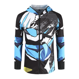 Nuevo <span class=keywords><strong>traje</strong></span> de pesca personalizado con protección UV UPF 50+, camisa de pesca para hombre de manga larga, transpirable y de seca - Product Image 2