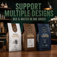 Sachet de café personnalisé OEM imprimé avec soufflet latéral et valve, 1lb 2lb 5lb, noir mat, vente en gros, pochette pour grains de café, Bolsa De Cafe Con Valvula