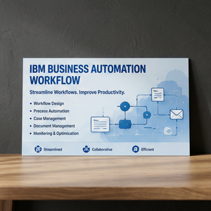 IBM Automatización Empresarial, Consultoría de Flujo de Trabajo, Automatización de Procesos, Gestión de Documentos, Monitoreo, Optimización, Stock - Product Image 2