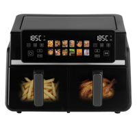 Friteuse à air double panier professionnelle avec Wi-Fi et contrôle par application, capacité 11L, économe en énergie, directement de l'usine