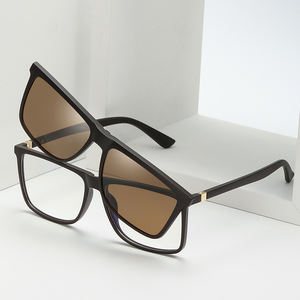 <span class=keywords><strong>Gafas</strong></span> de Sol Magnéticas para Hombre, Clip para <span class=keywords><strong>Gafas</strong></span>, Montura Óptica Cuadrada para Miopía, <span class=keywords><strong>Gafas</strong></span> de Pesca para Exteriores, Protección UV400 - Product Image 3