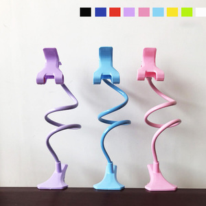 Supporto per telefono <span class=keywords><strong>cellulare</strong></span> con clip da 3.5-6.7 pollici con staffa pigra per letto da tavolo universale - Product Image 2