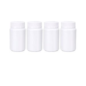 ขวดพลาสติก HDPE สีขาว ขนาด 175 ซีซี ปากกว้าง สำหรับบรรจุยา ยาเม็ด วิตามิน อาหารเสริม ฝาเกลียว ป้ายกำกับแบบกำหนดเอง ได้รับการรับรองมาตรฐาน ISO - Product Image 1