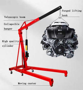 <span class=keywords><strong>2</strong></span> طن متجر هيدروليكي رافعة محرك أدوات رفع محرك صغير دليل محرك سيارة رافعة - Product Image 5