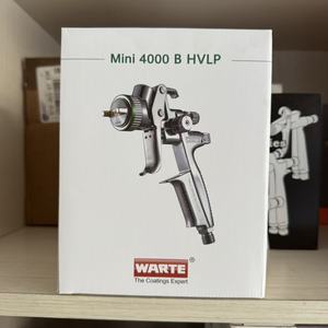 Pistola de pulverización Warite Mini 4000 B Hvlp de 1.0 L con alimentación por gravedad, de aleación de aluminio, para pintura automotriz. - Product Image 1