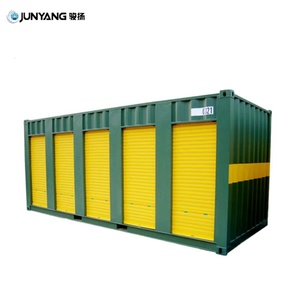 Contenedor de Almacenamiento de Acero Corten 40HC Móvil de Fácil Operación con Puerta Enrollable, Conveniente para Almacenamiento y Transporte - Product Image 6