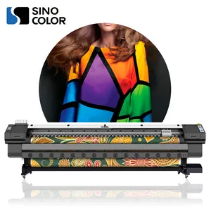 3.2m 2/ 3 Pieces i3200 Printheads Large Format Inkjet Sublimation Printer For Heat Transfer Textile Printing