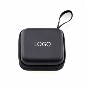 Nuevo Estuche Rígido Mini de EVA con Cremallera Personalizada y LOGO para Auriculares y Cables - Product Image 1